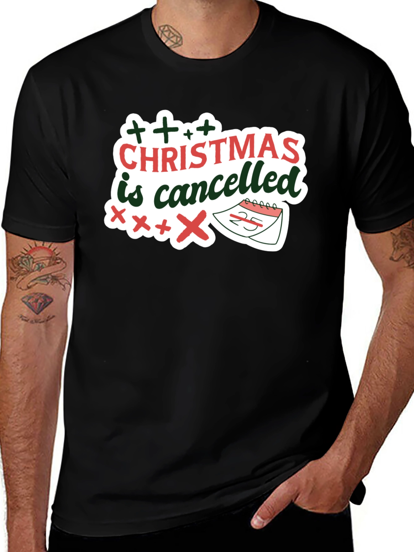 Christmas Cancelled T-Shirt - Holiday Humor Tee
