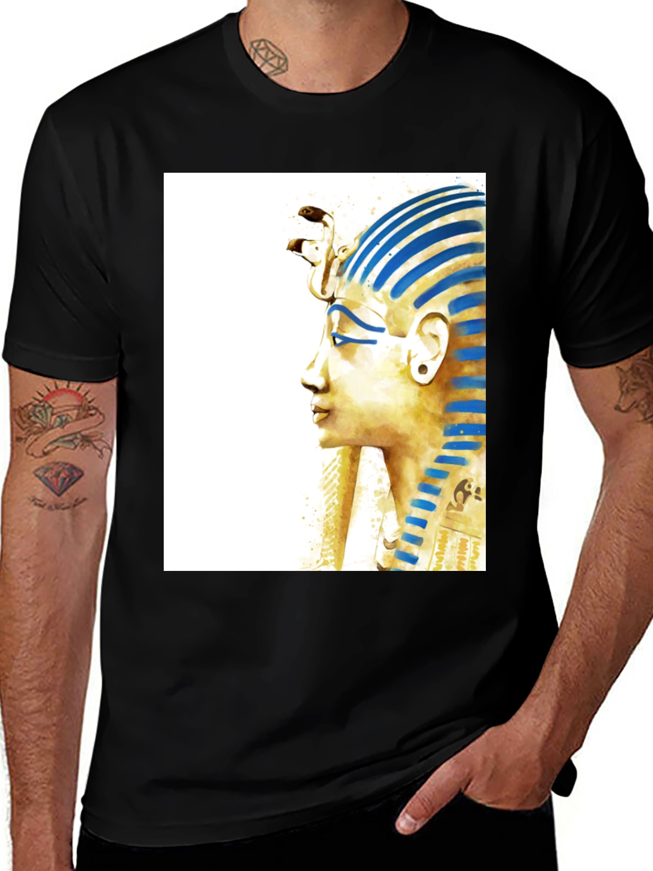 Variant 30 of Egyptian Pharaoh Graphic T-Shirt