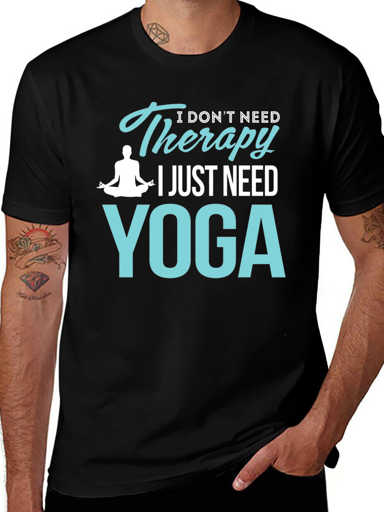 Variant 11 of Yoga Therapy Graphic T-Shirt