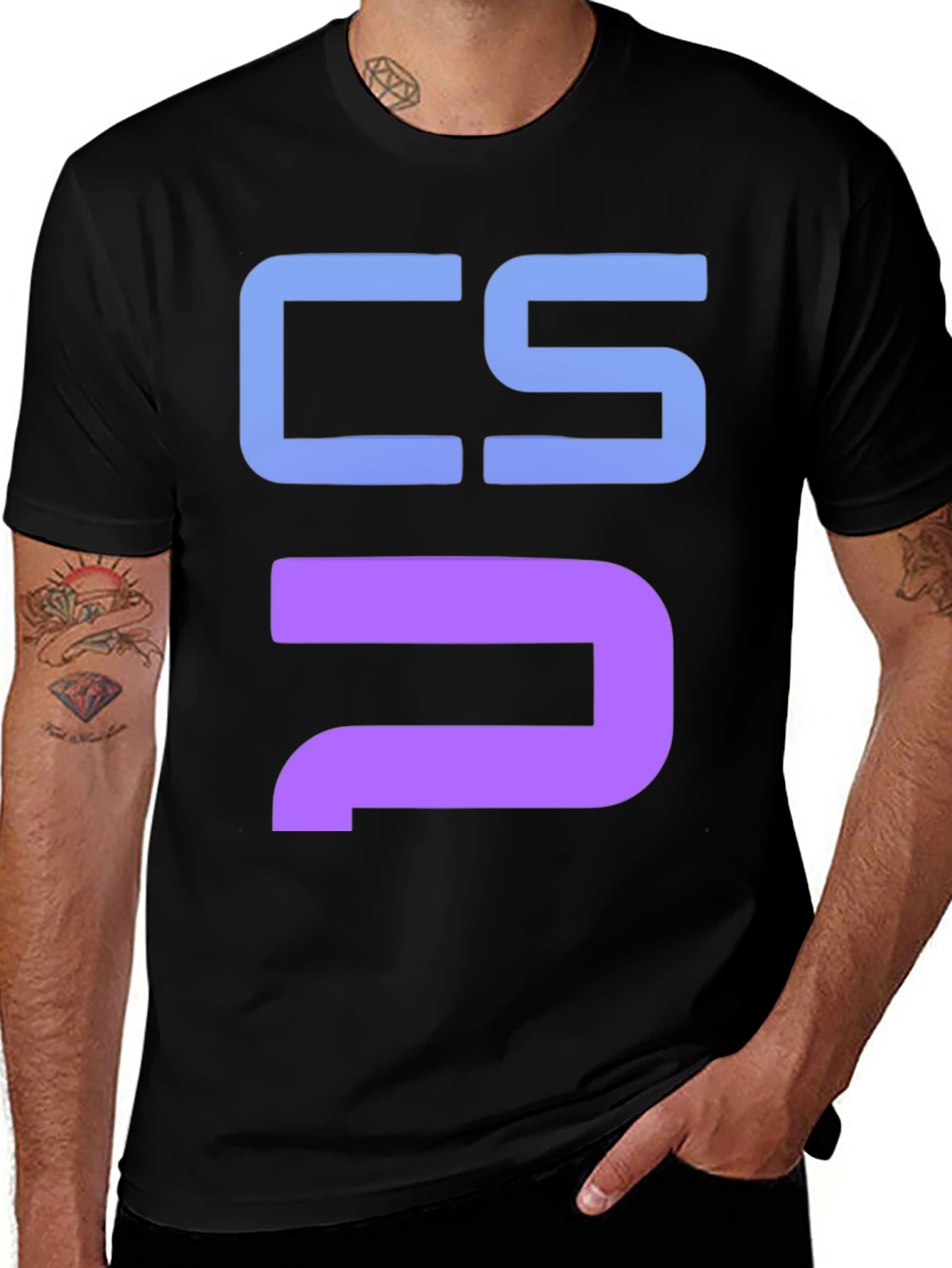 Variant 15 of Bold Graphic T-Shirt - CS Logo Design
