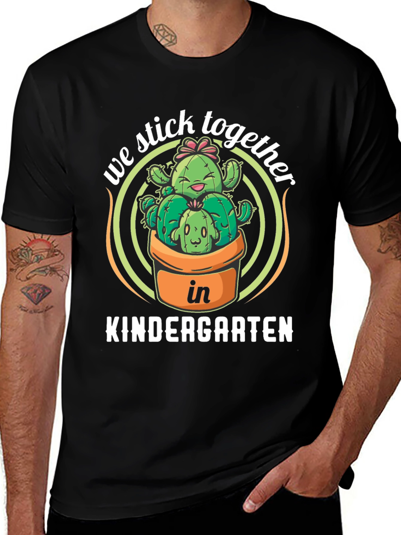Variant 20 of We Stick Together Kindergarten T-Shirt