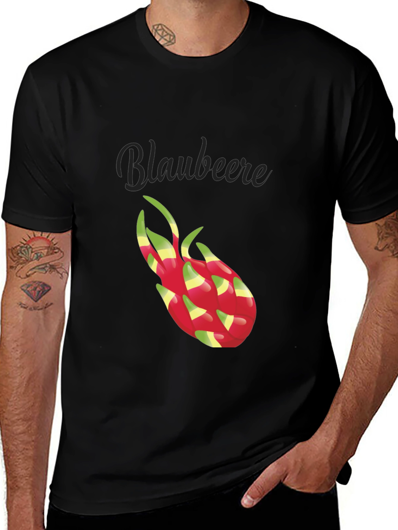 Variant 20 of Dragon Fruit Graphic Tee - Unique Design