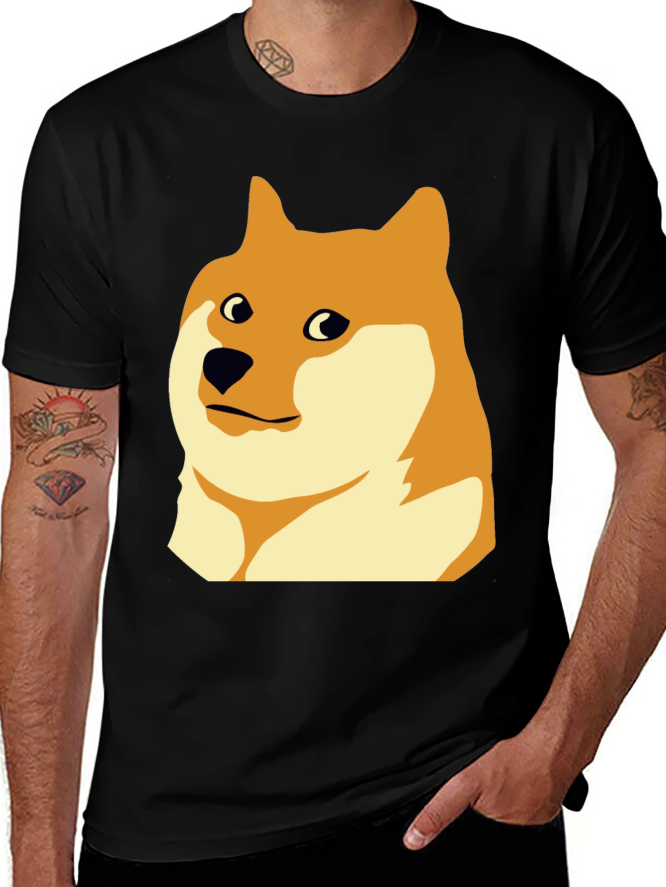 Doge Meme T-Shirt - Funny Doge Graphic Tee