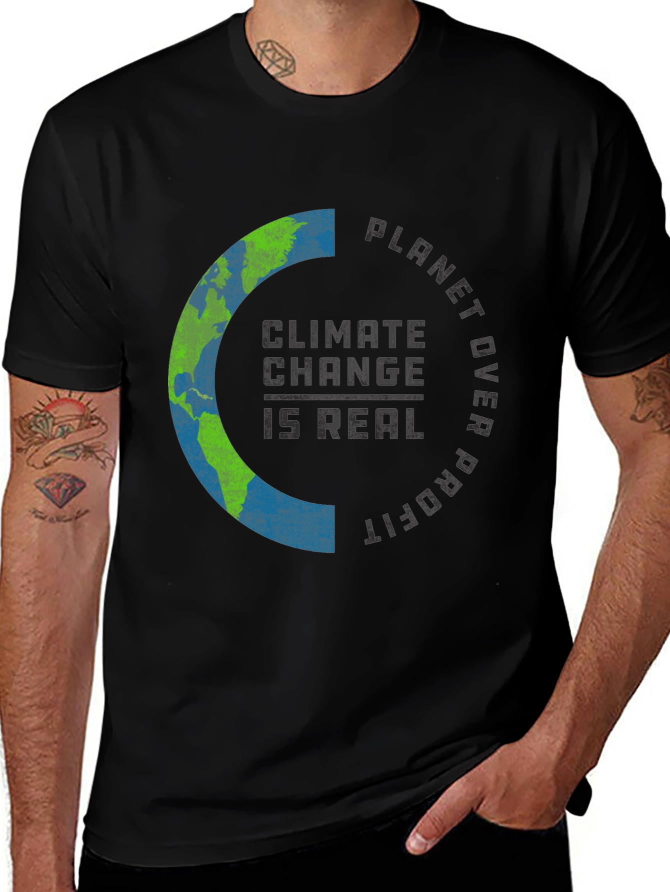 Variant 2 of Climate Change Awareness Tee