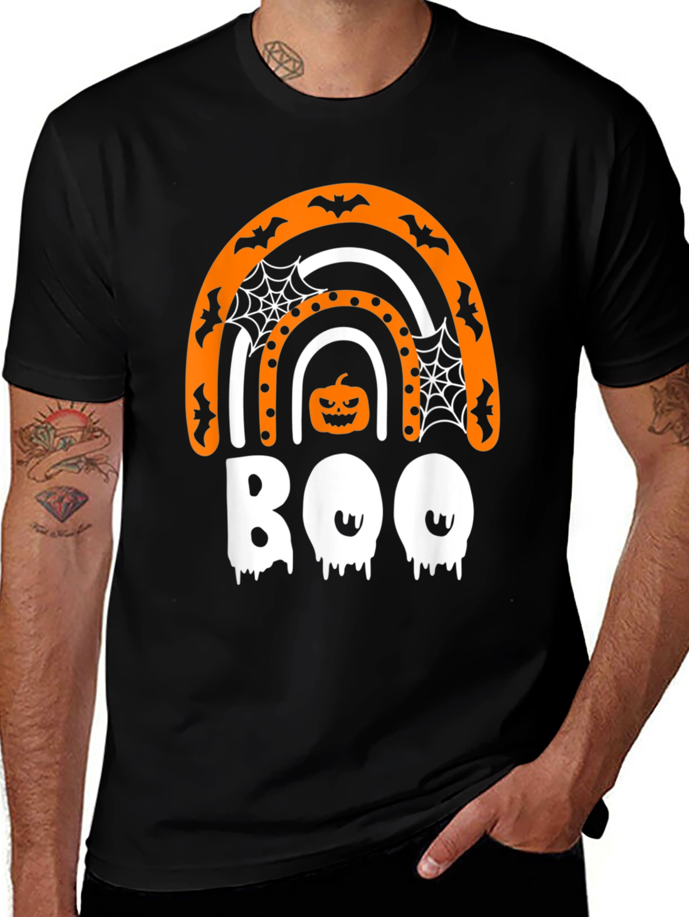 Halloween Rainbow Boo T-Shirt