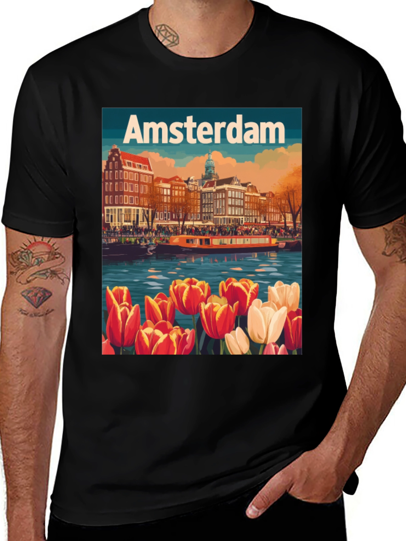 Amsterdam Tulips T-Shirt