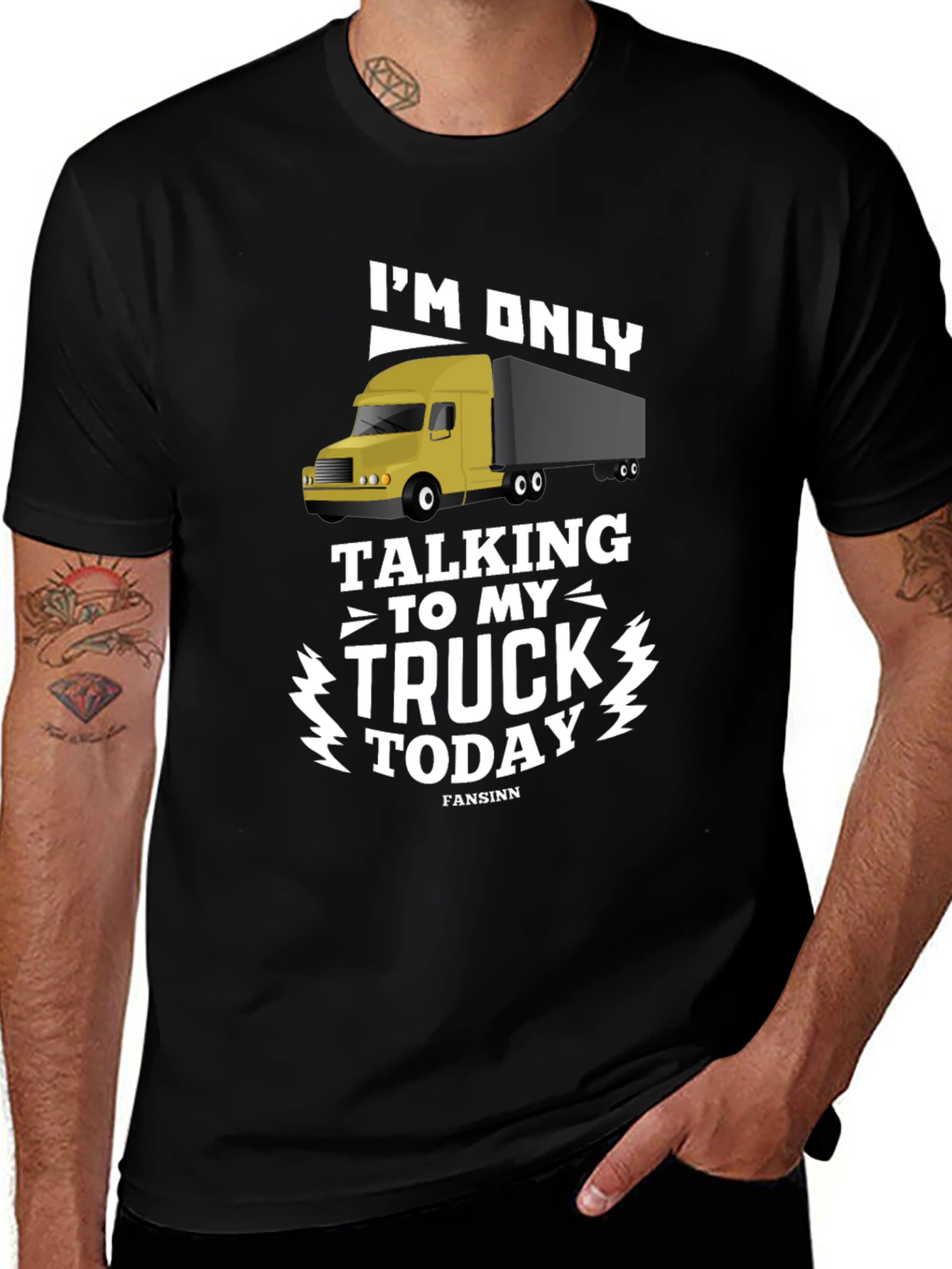 Trucker T-Shirt - I'm Only Talking to My Truck Today