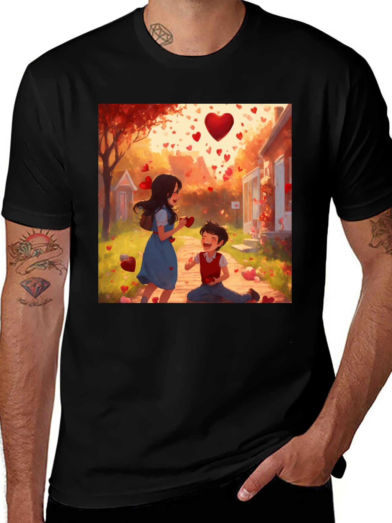 Variant 24 of Heartfelt Love Story Graphic Tee