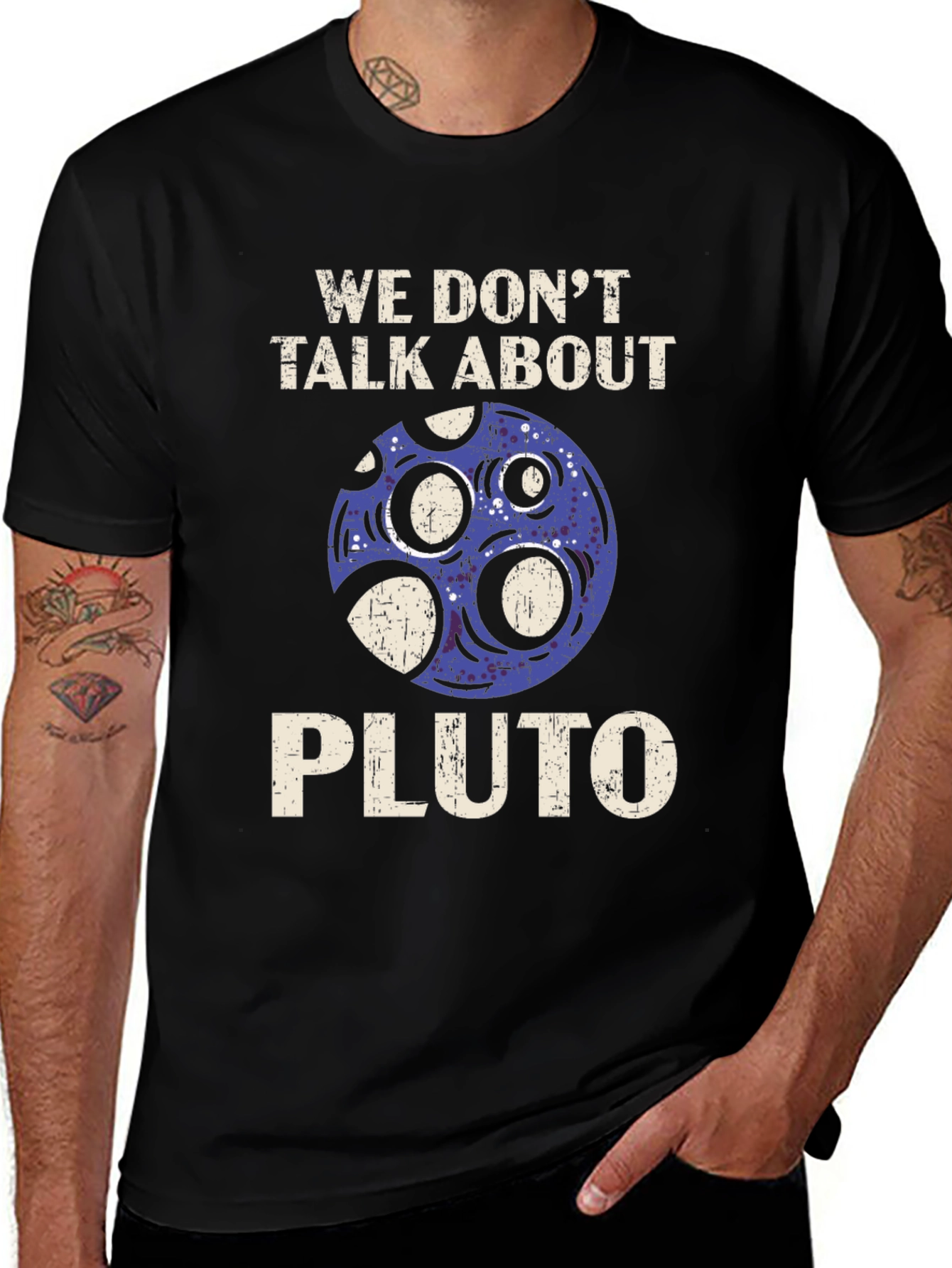 Variant 20 of We Don't Talk About Pluto Graphic Tee