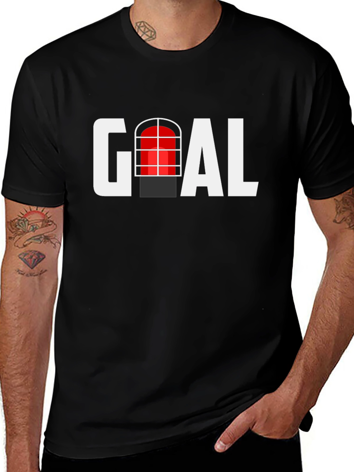 Goal T-Shirt: Soccer/Football Fan Tee