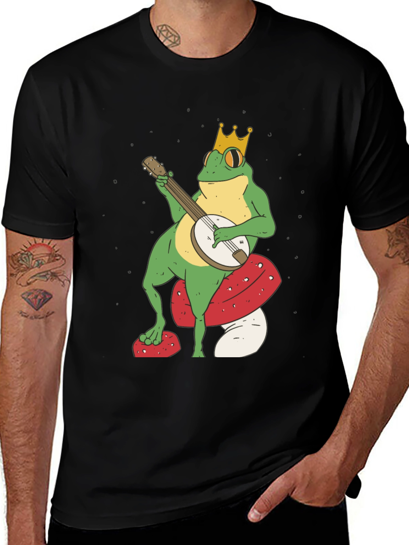 Variant 26 of Frog King Banjo Graphic Tee