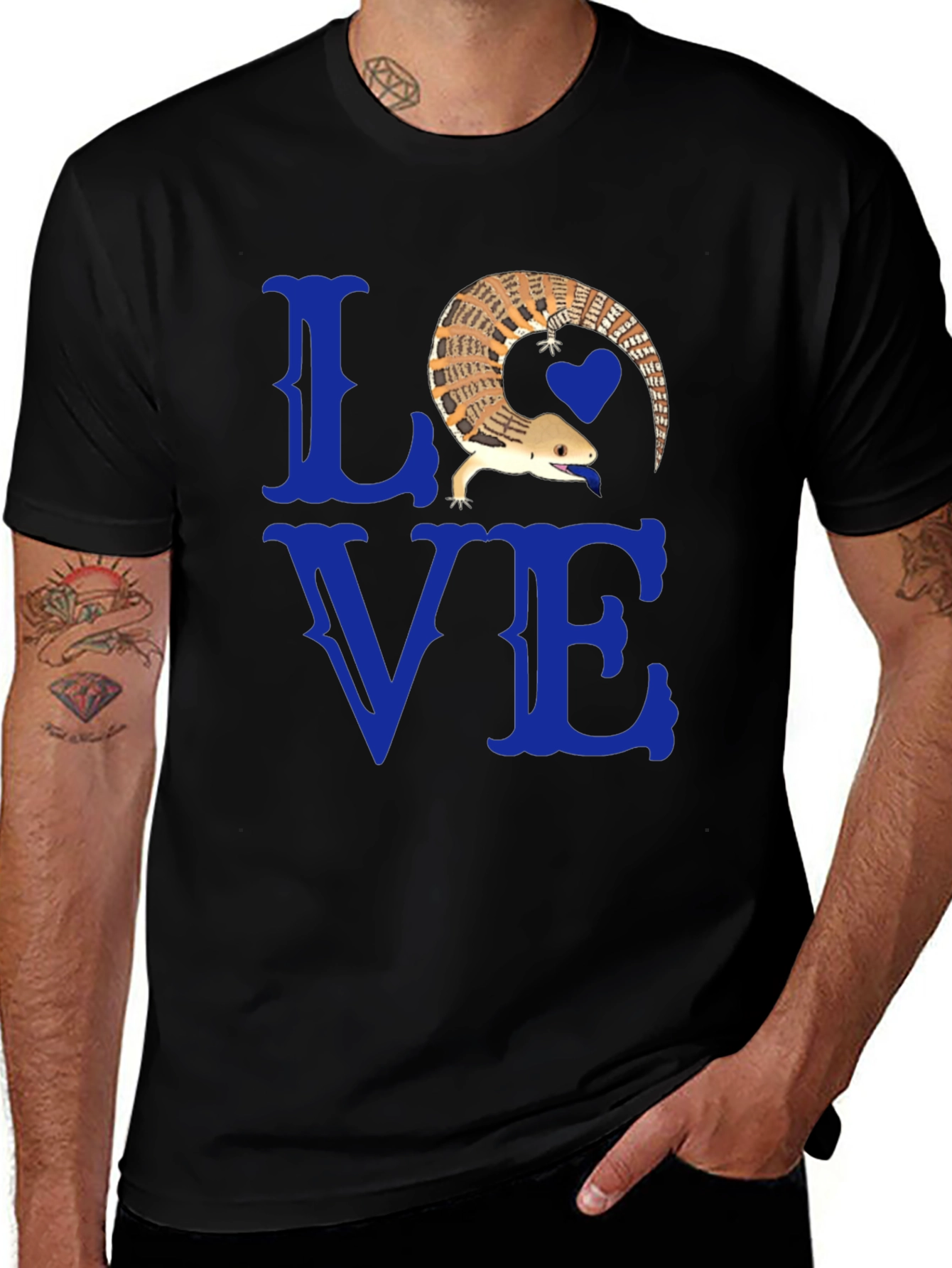 Blue Tongue Skink Love T-Shirt