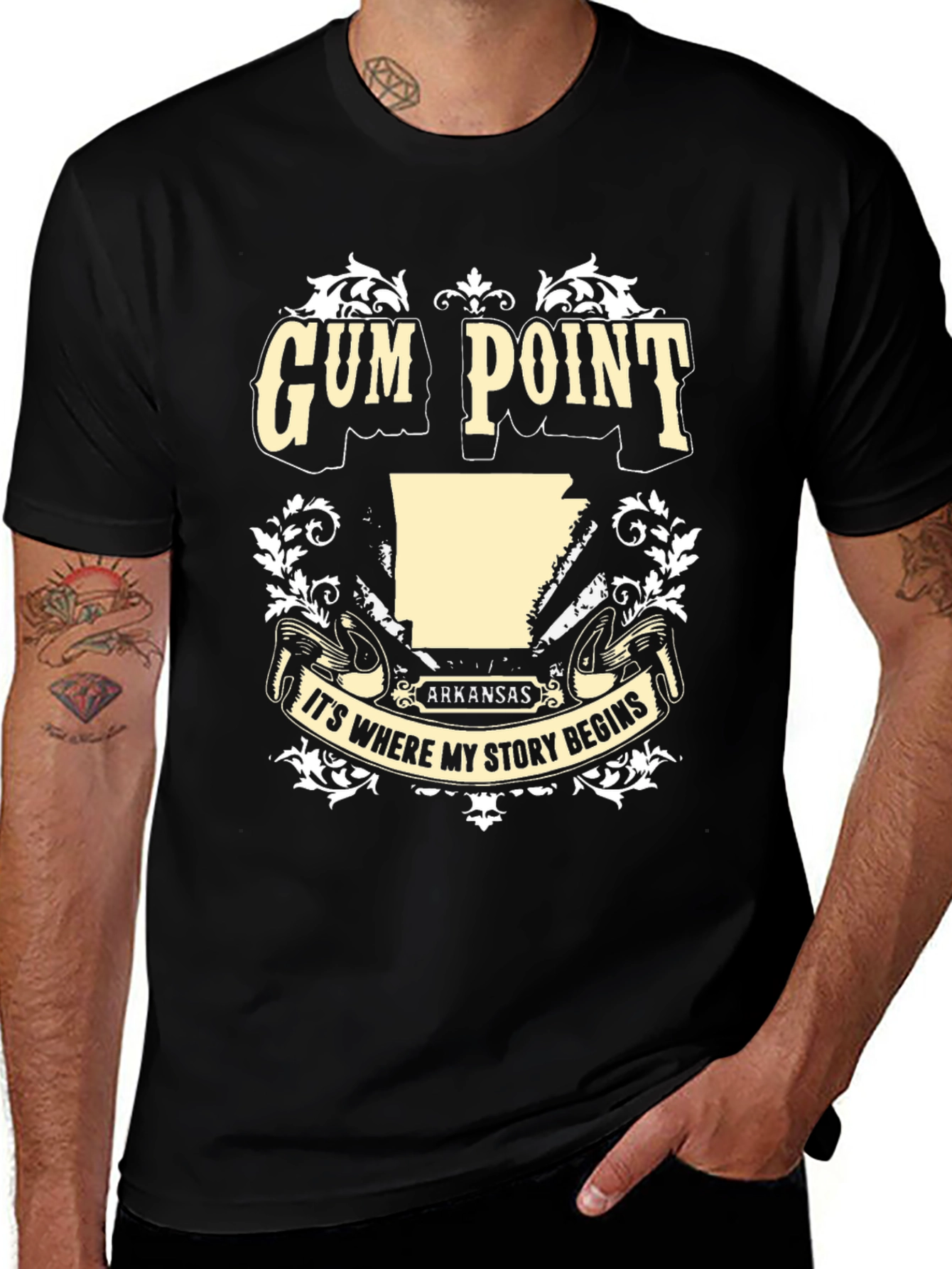 Gum Point Arkansas T-Shirt