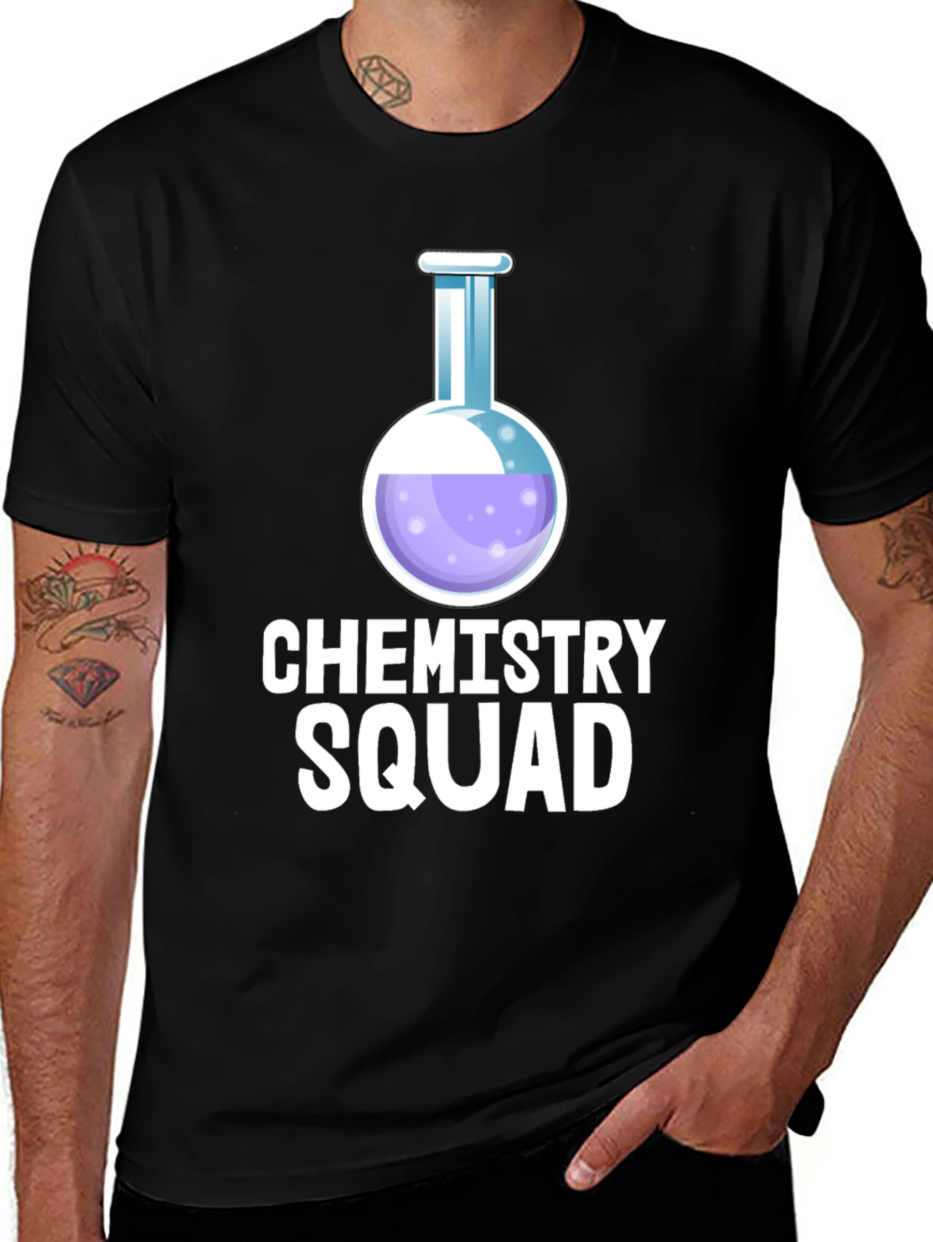 Chemistry Squad Graphic T-Shirt - Science Tee