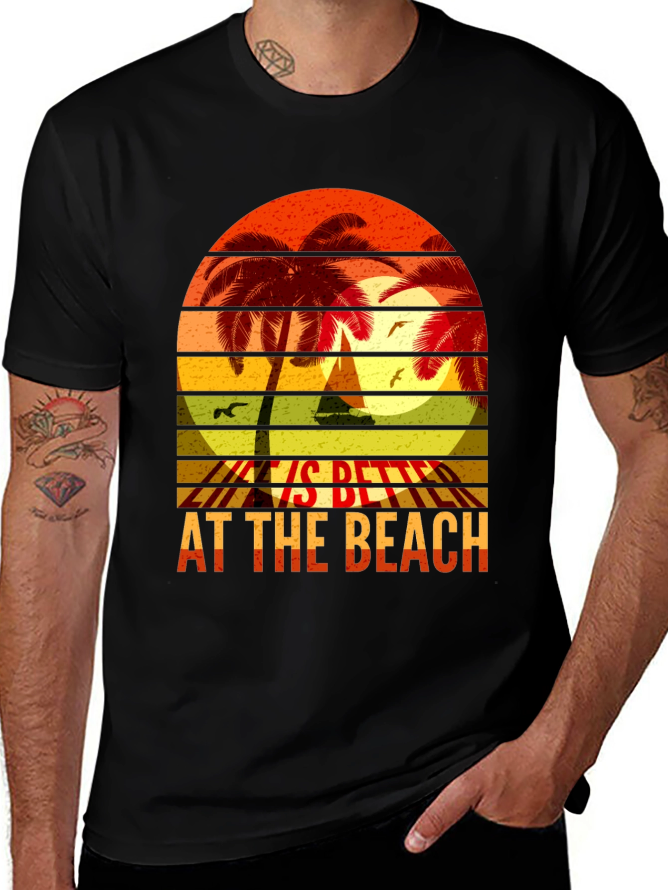 Variant 15 of It is Better at the Beach T-Shirt
