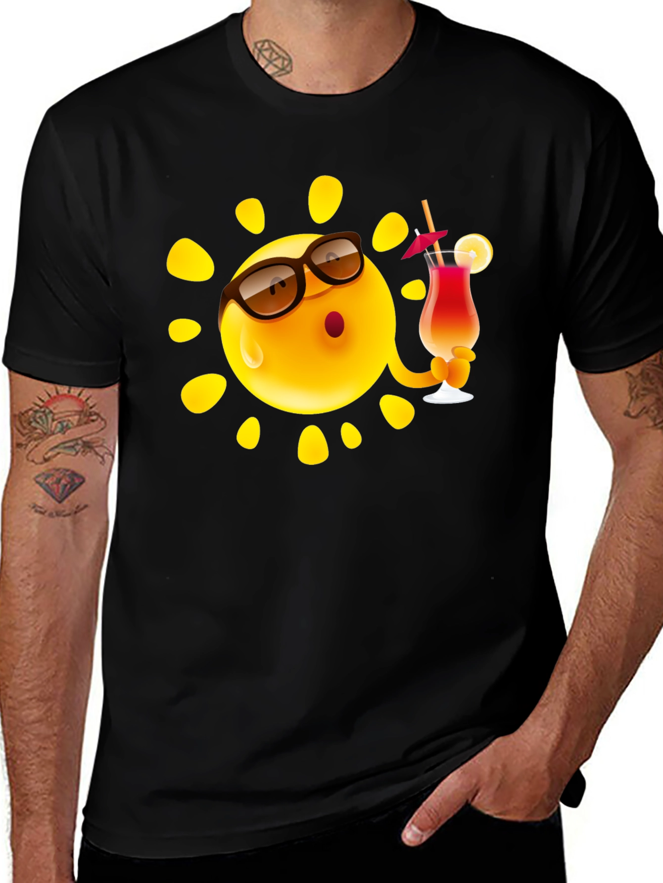 Variant 11 of Summer Sun Cocktail T-Shirt