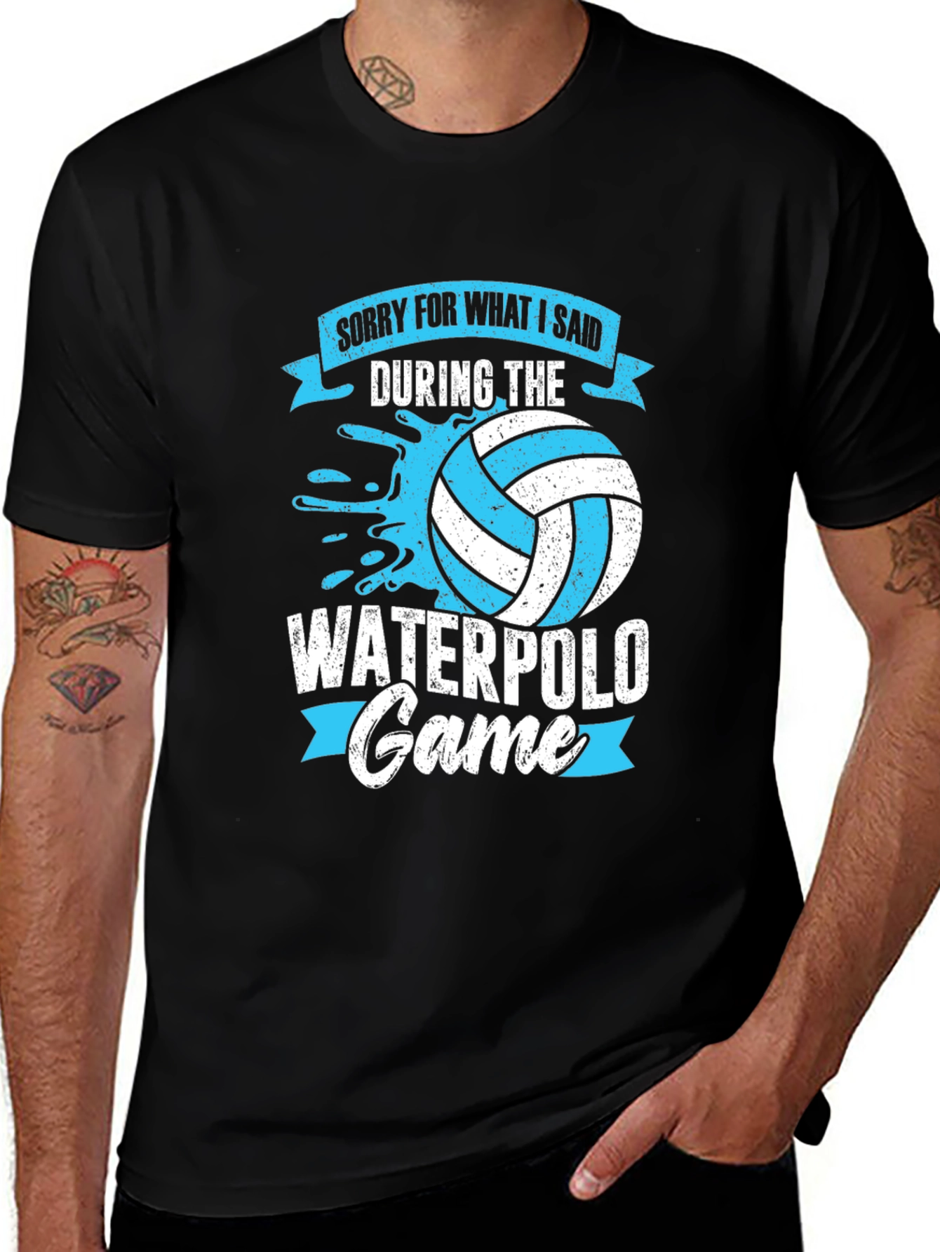 Variant 26 of Waterpolo Game Apology Graphic Tee