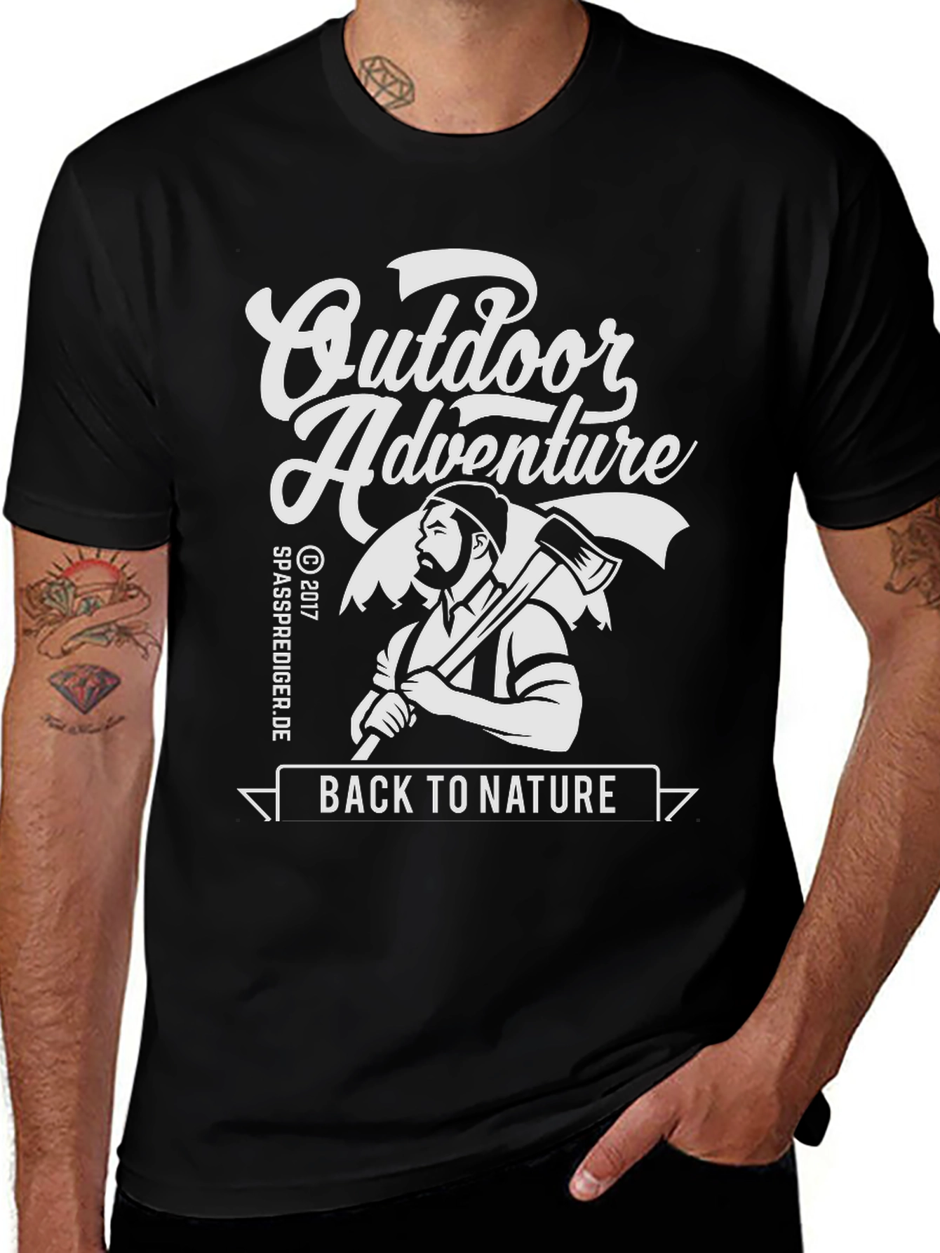 Variant 7 of Outdoor Adventure T-Shirt - Back to Nature