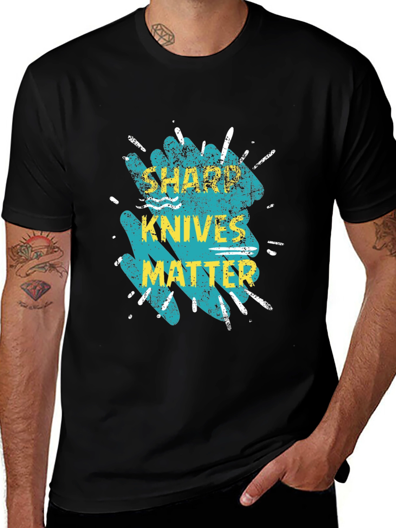 Variant 18 of Sharp Knives Matter T-Shirt