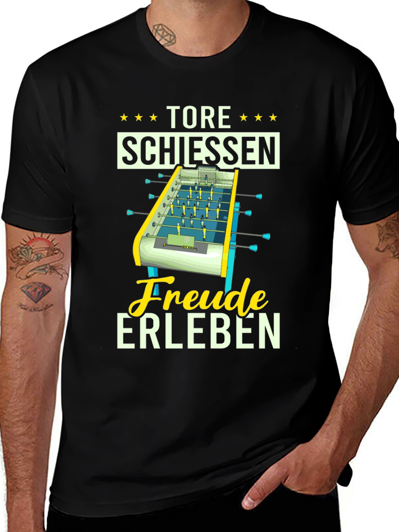 Tore Schiessen Foosball Graphic Tee