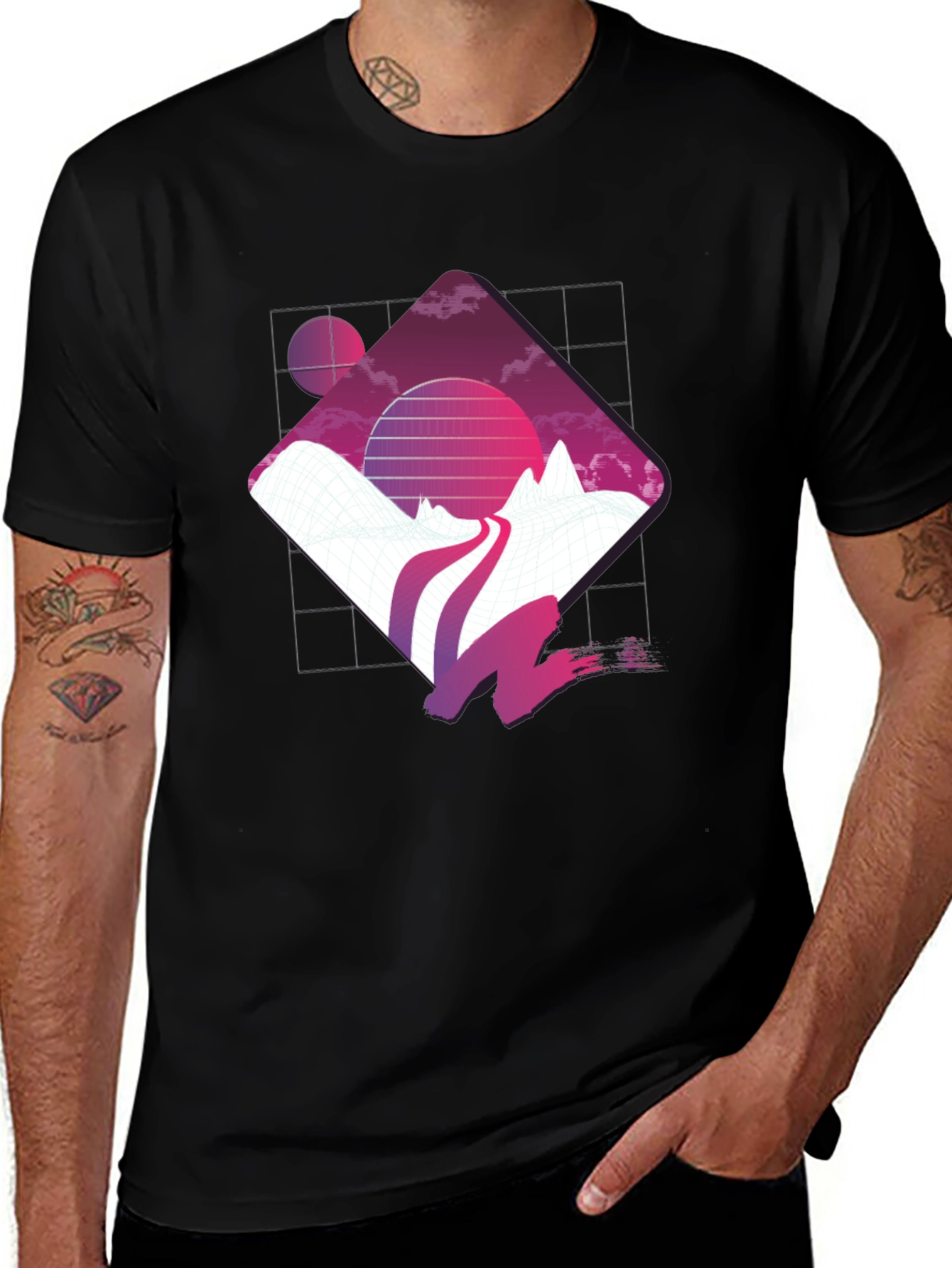 Retro Wave Graphic Tee