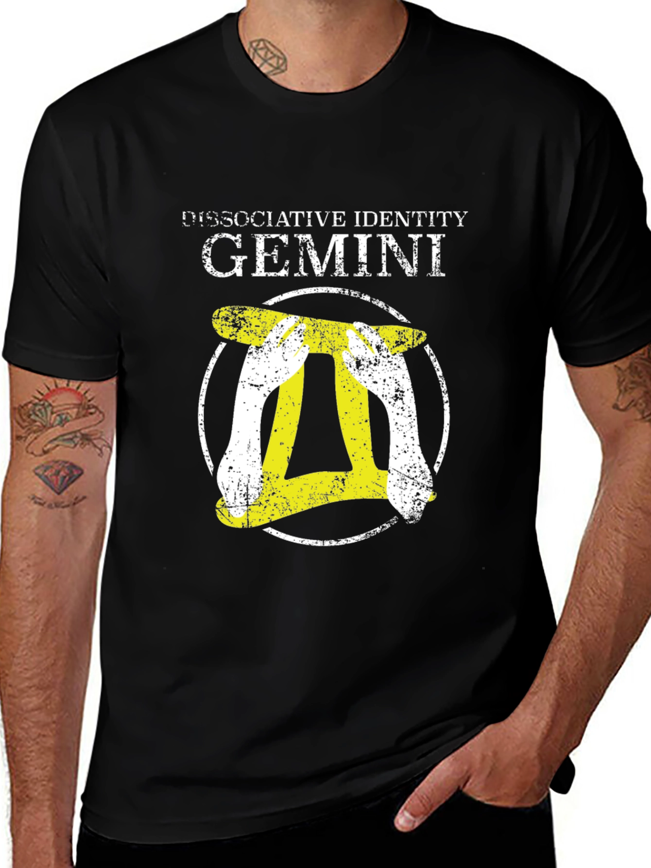 Variant 5 of Dissociative Identity Gemini Graphic Tee