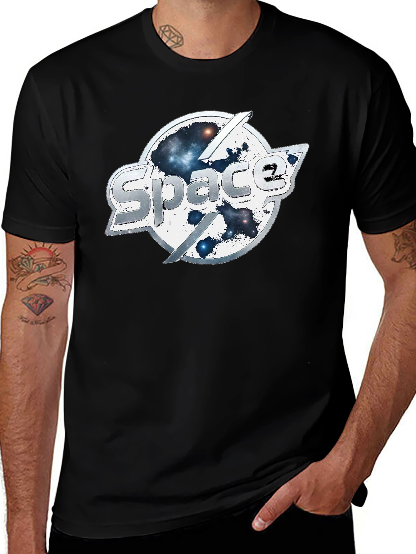 Variant 30 of Space T-Shirt - Galaxy Design