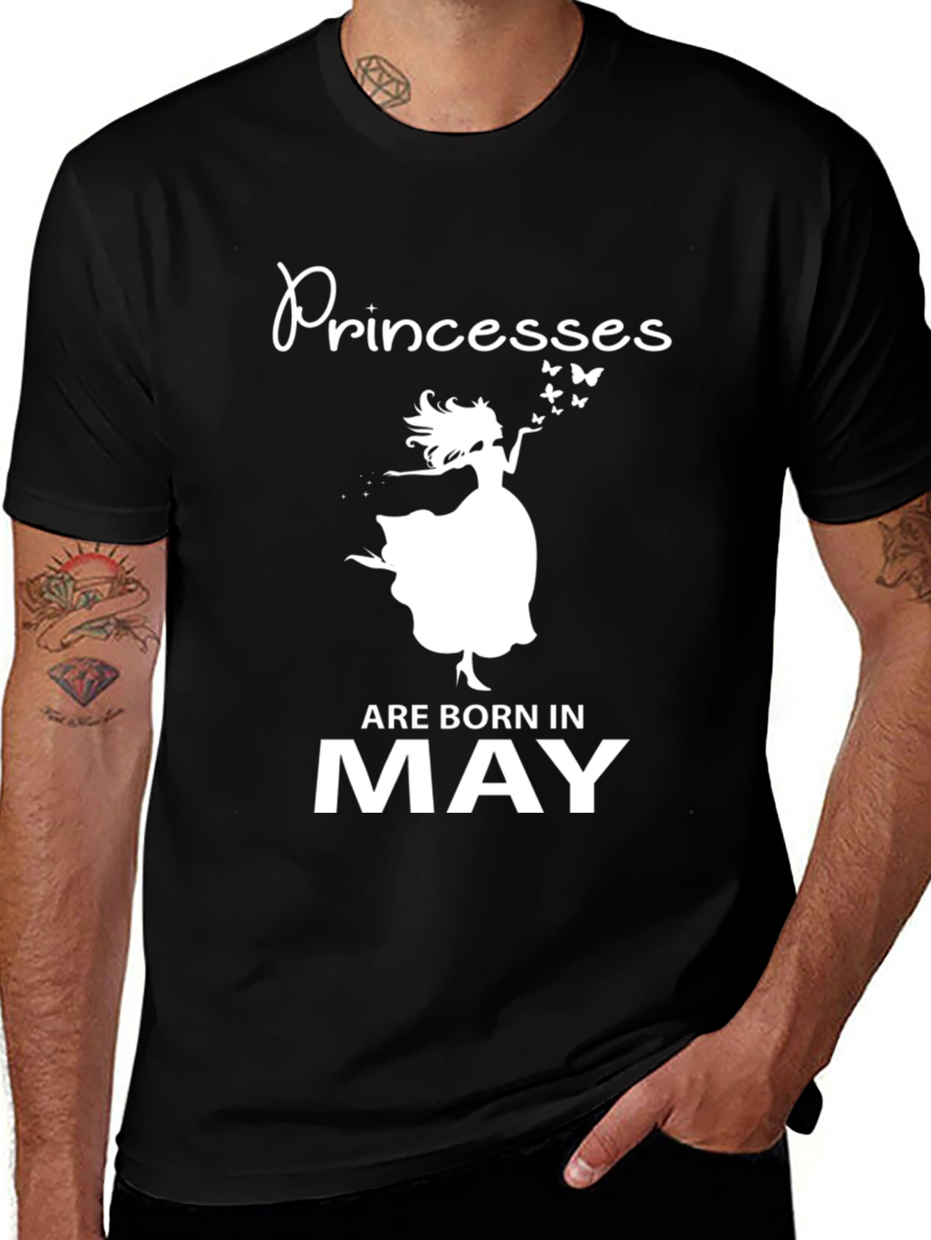 Variant 7 of Princesses Are Born In May T-Shirt