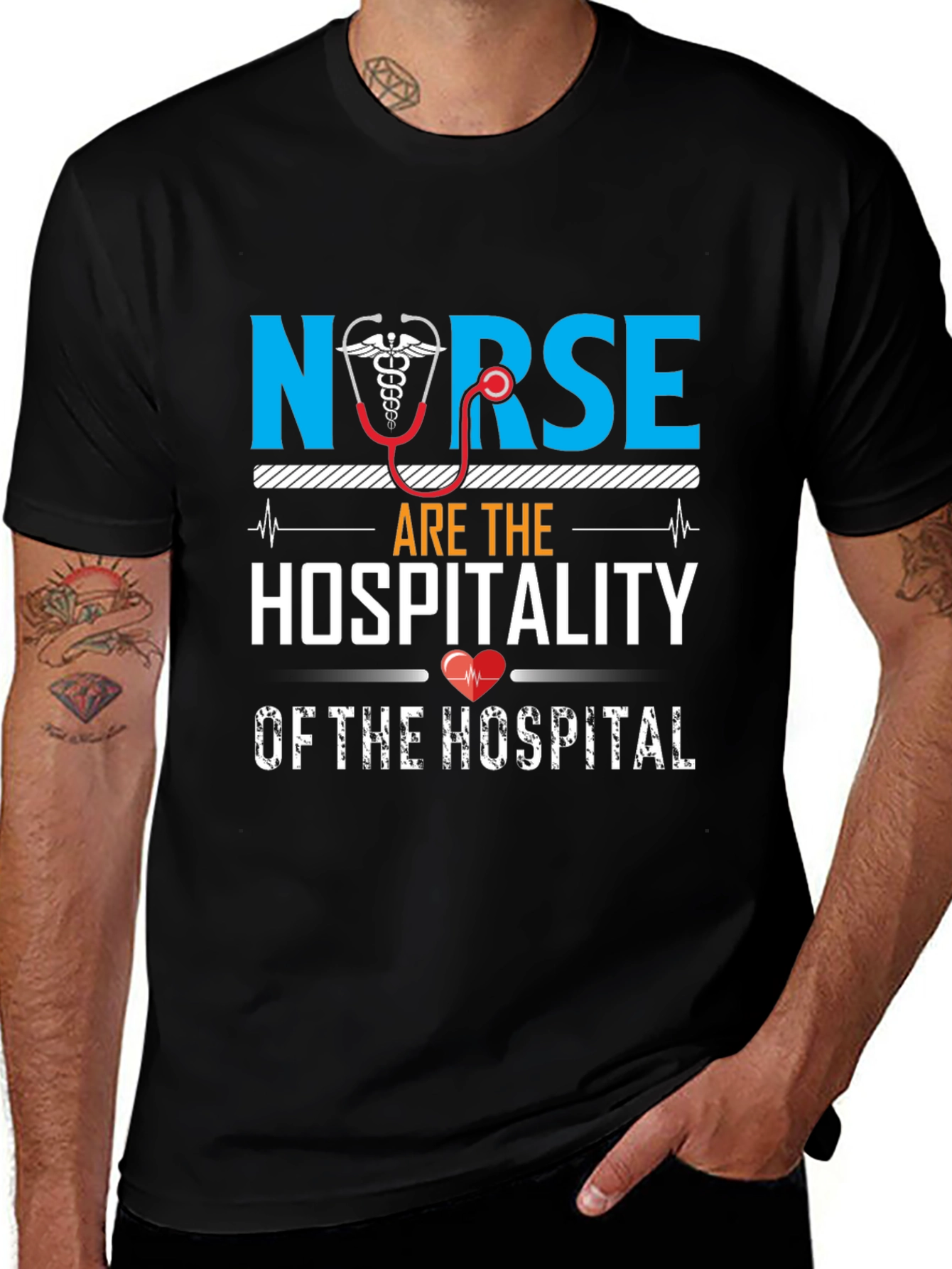 Variant 19 of Nurse Hospitality T-Shirt - Medical Profession Apparel