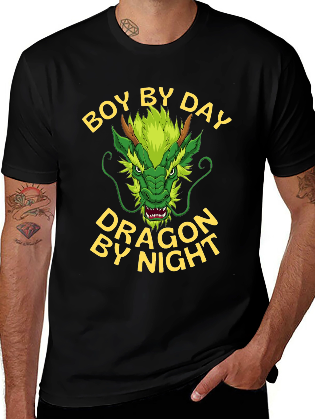 Variant 15 of Boy By Day Dragon By Night T-Shirt 