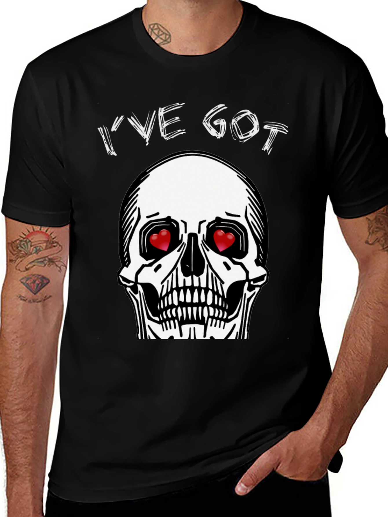 Variant 13 of I've Got Aching Hearts Graphic Tee