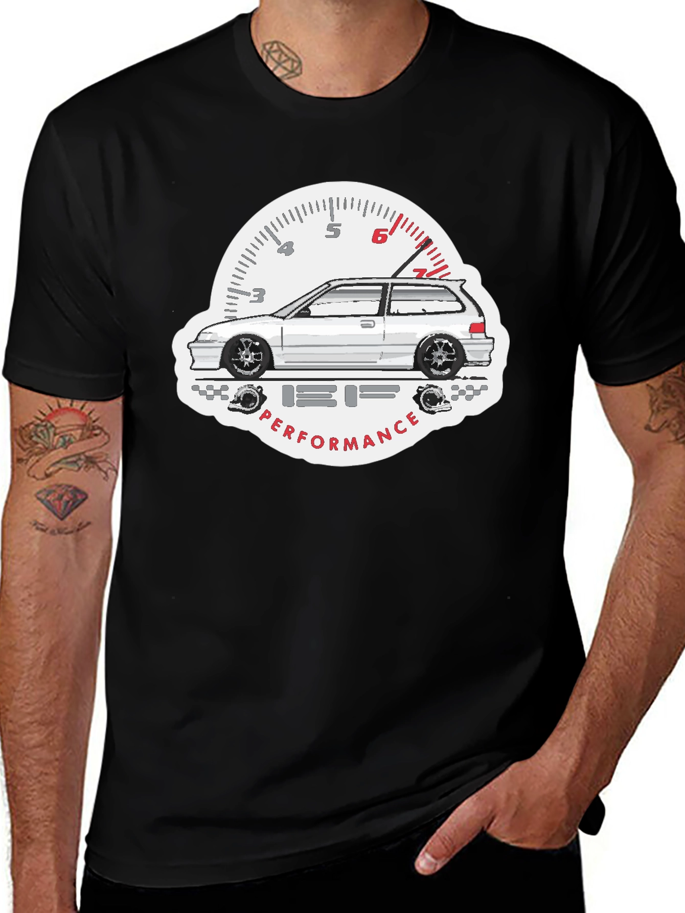 Car Performance Graphic Tee