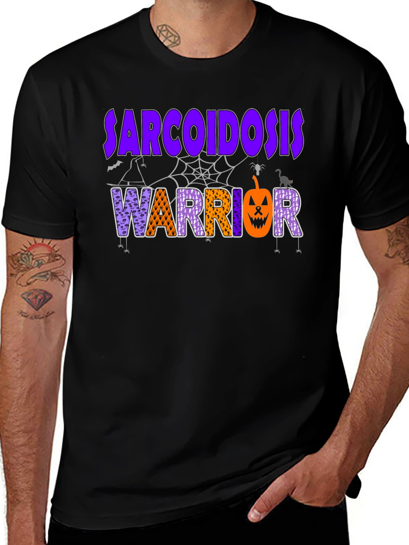 Sarcoidosis Warrior Halloween T-Shirt