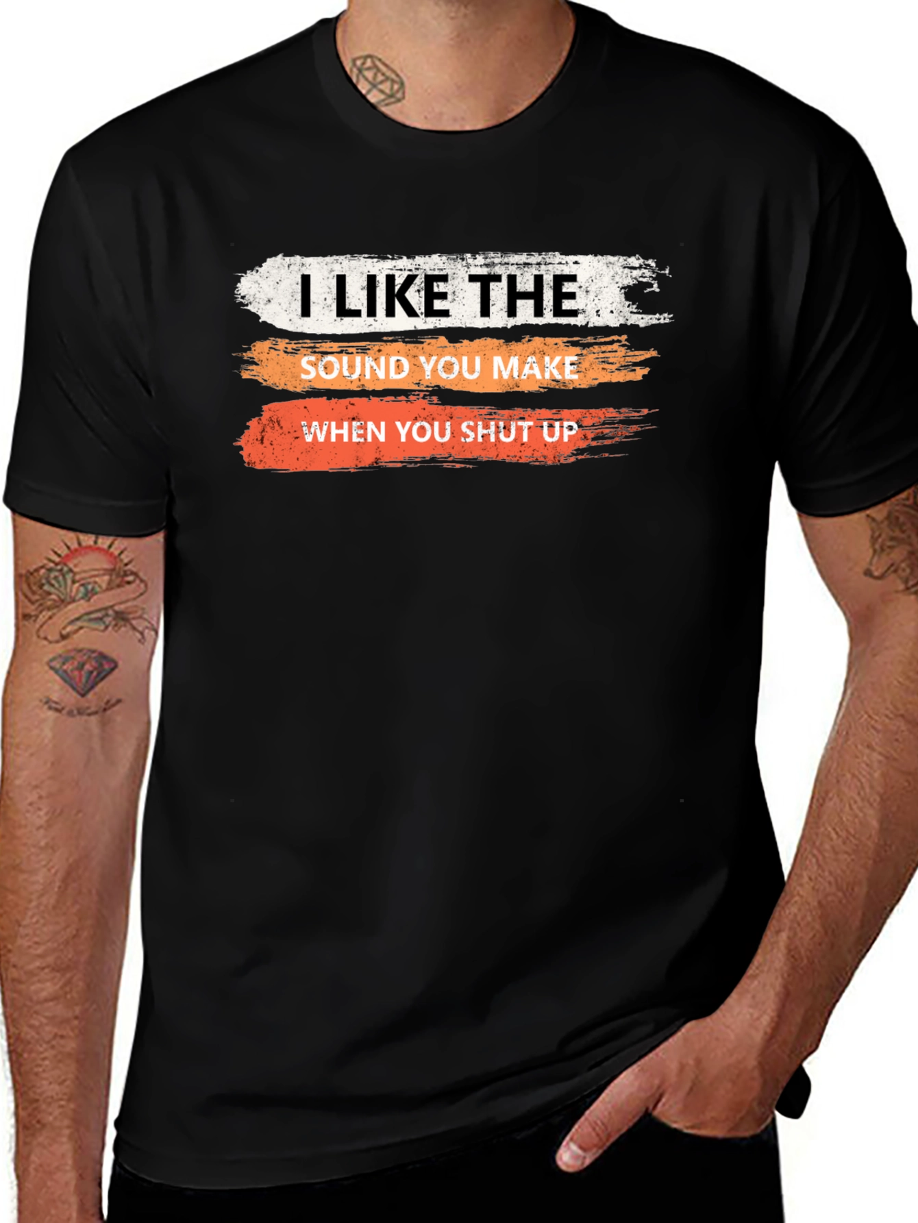 Variant 11 of Humorous Sarcastic T-Shirt: I Like the Sound You Make...