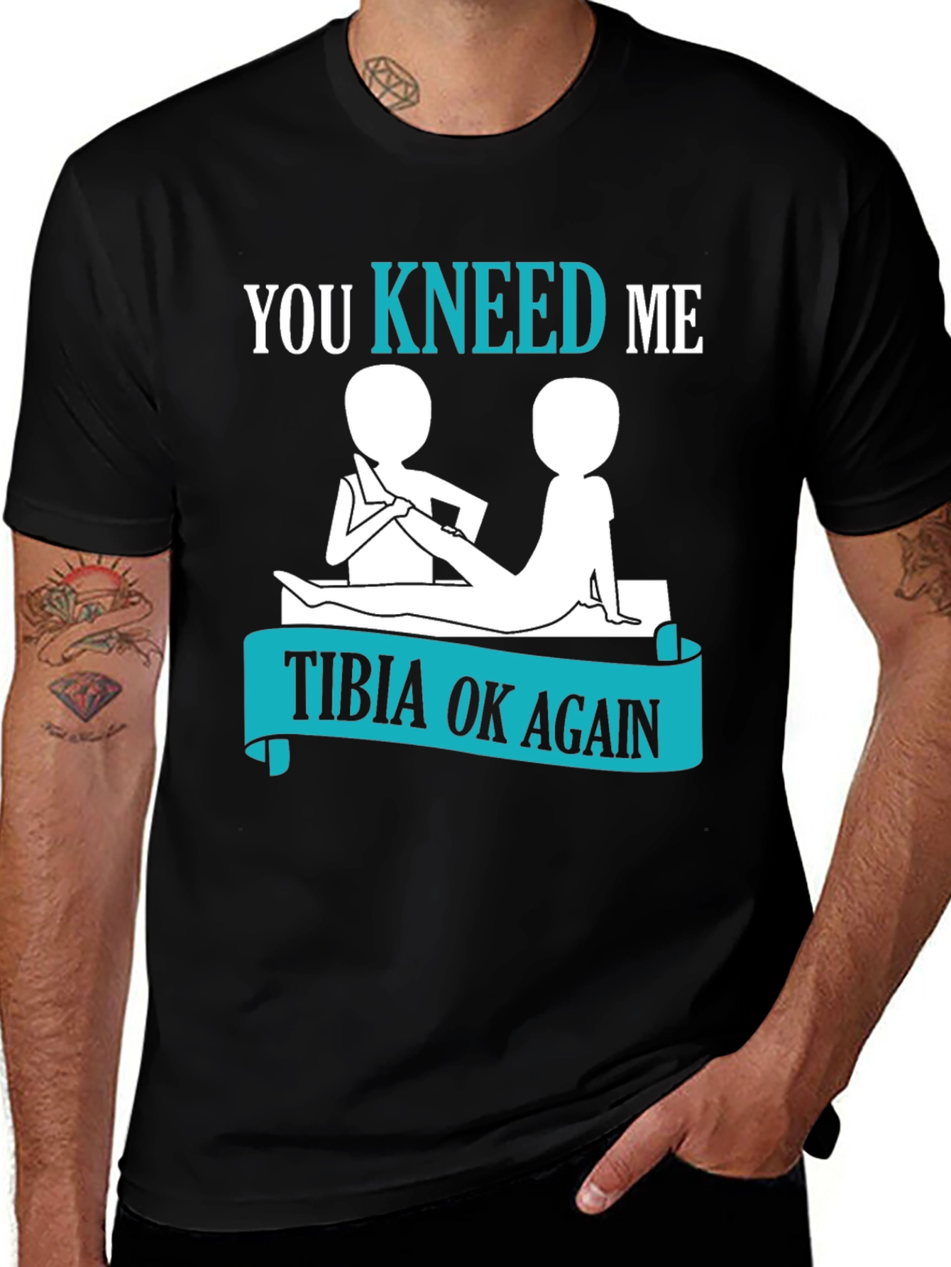 Variant 20 of You Kneed Me? T-Shirt - Physical Therapy Funny Tee