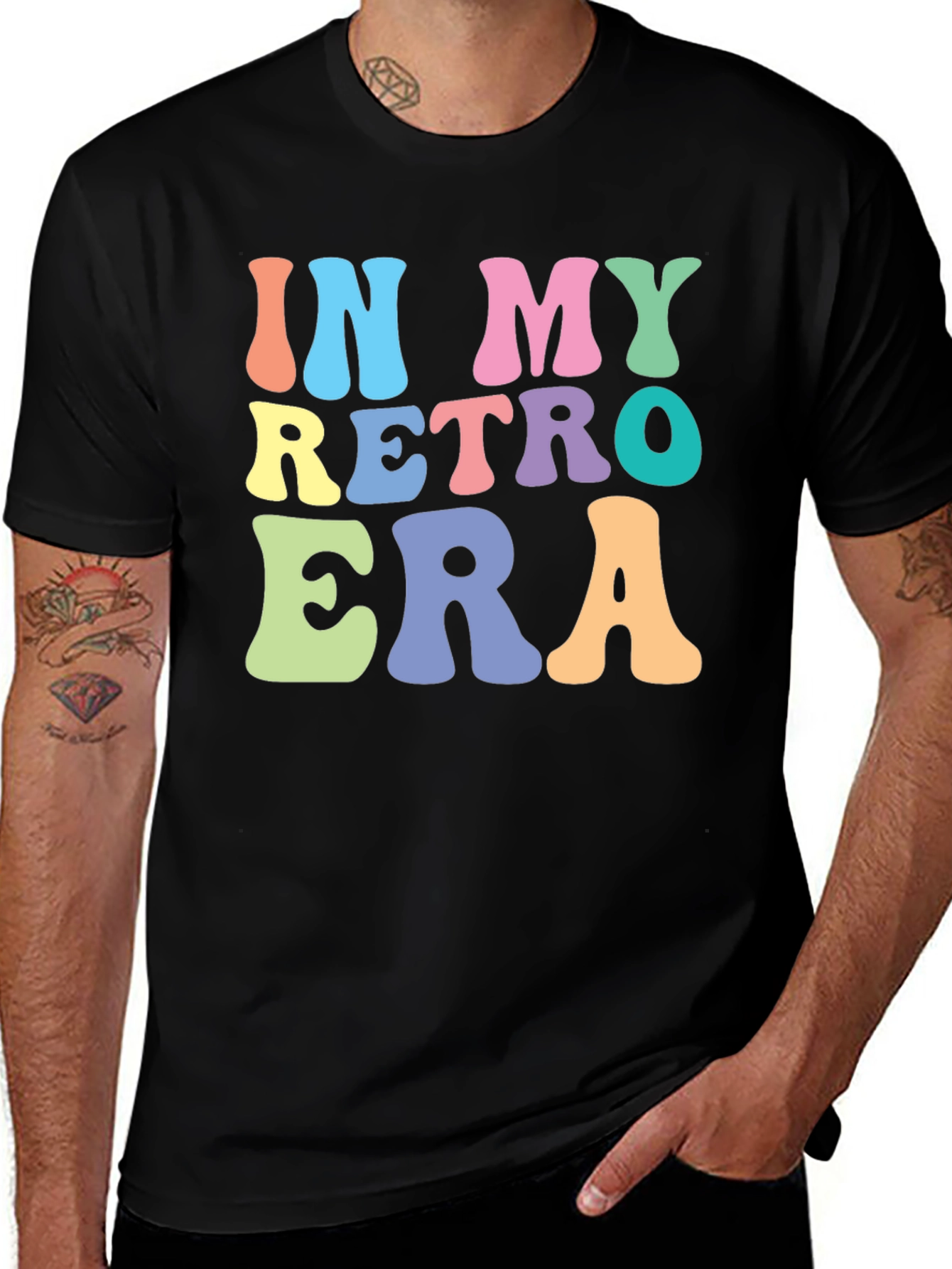 Retro Era Graphic Tee -  Stylish Comfort Fit