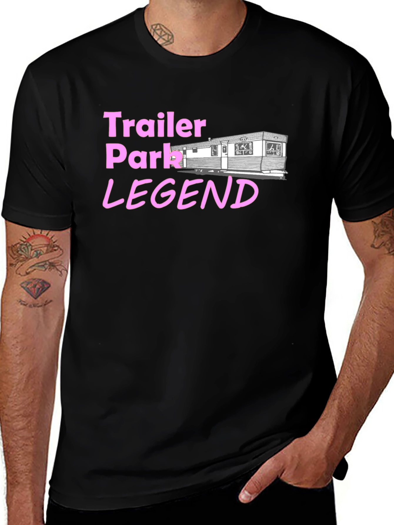 Variant 25 of Trailer Park Legend T-Shirt - Novelty Graphic Tee