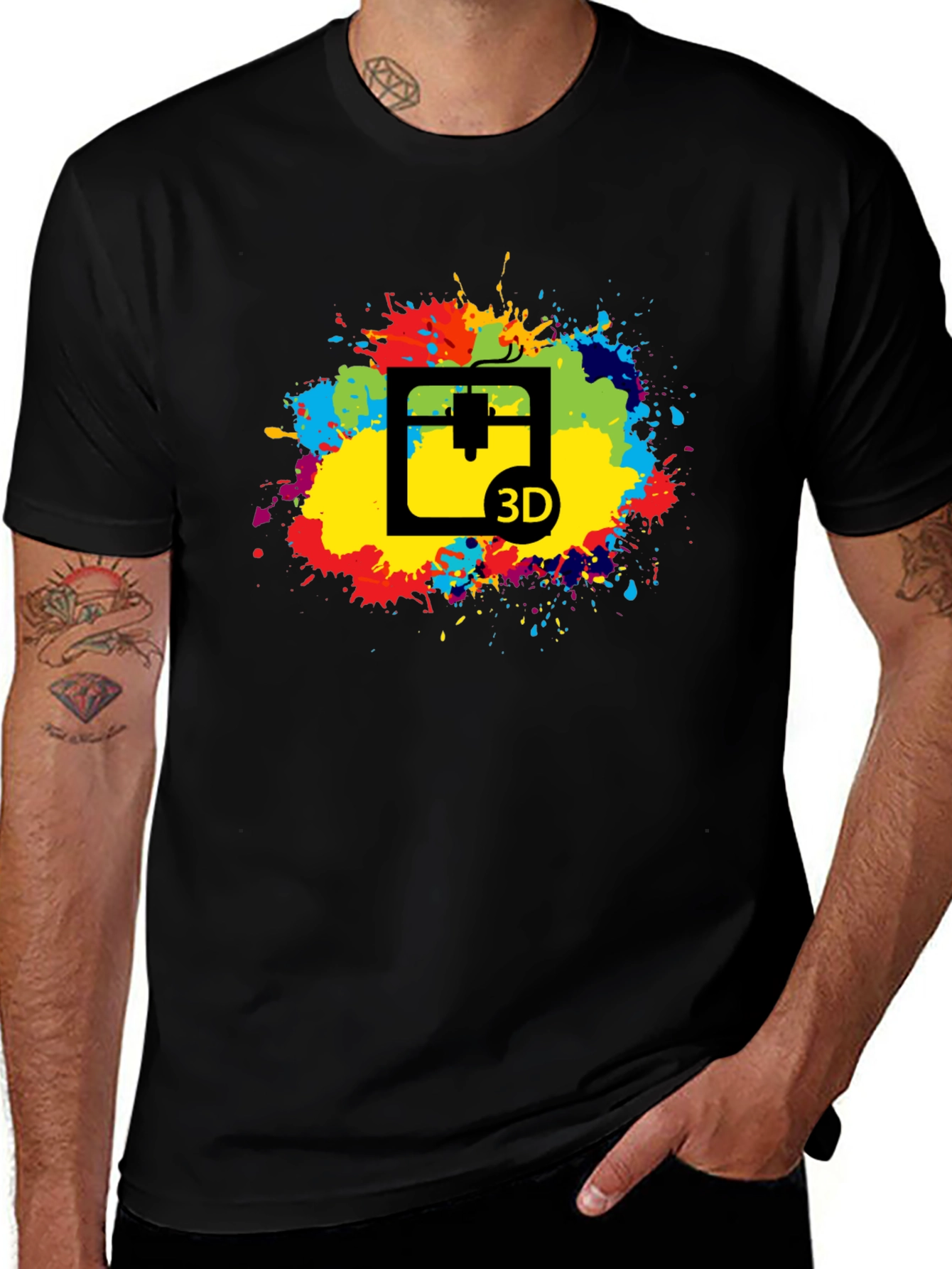 Variant 16 of 3D Printer Graphic T-Shirt