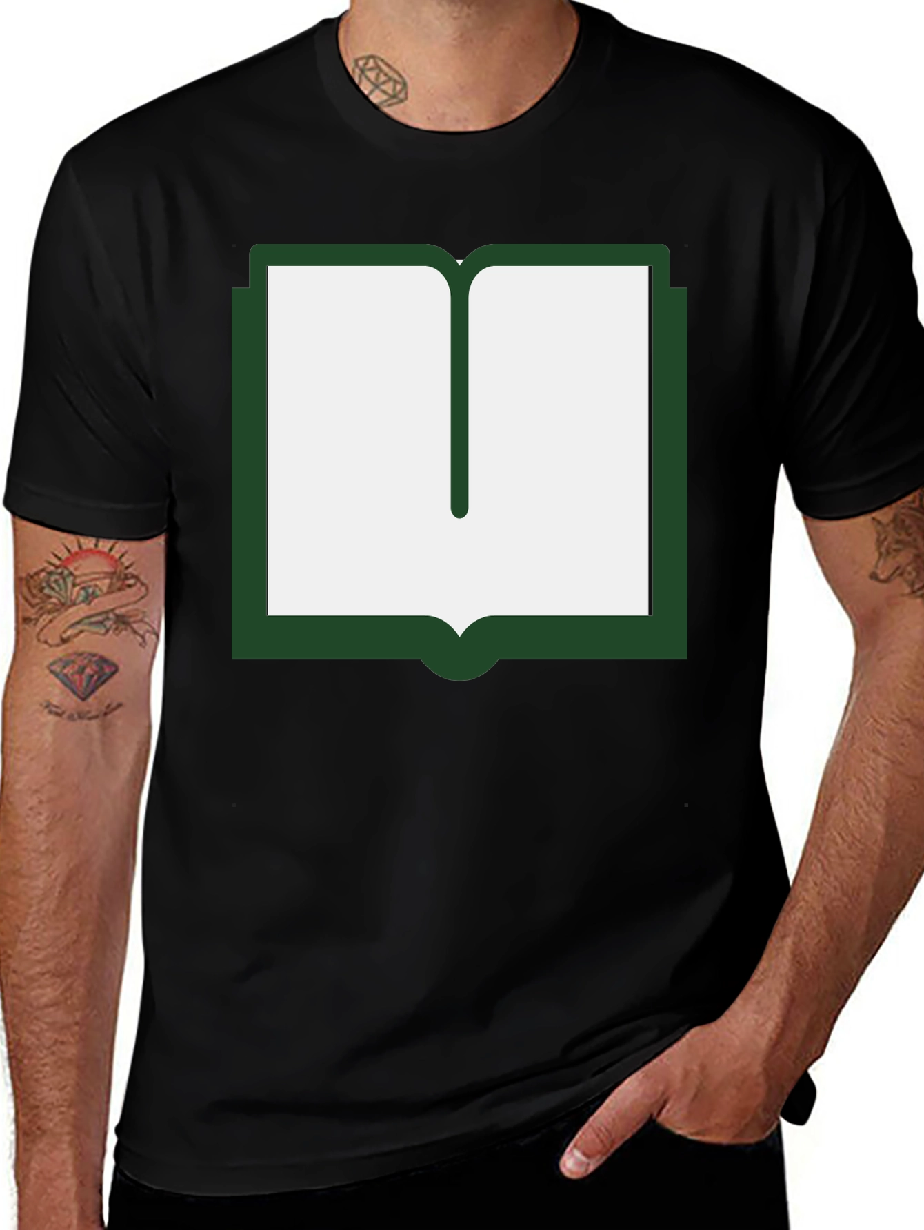 Variant 5 of Book Graphic Tee - Stylish & Comfy
