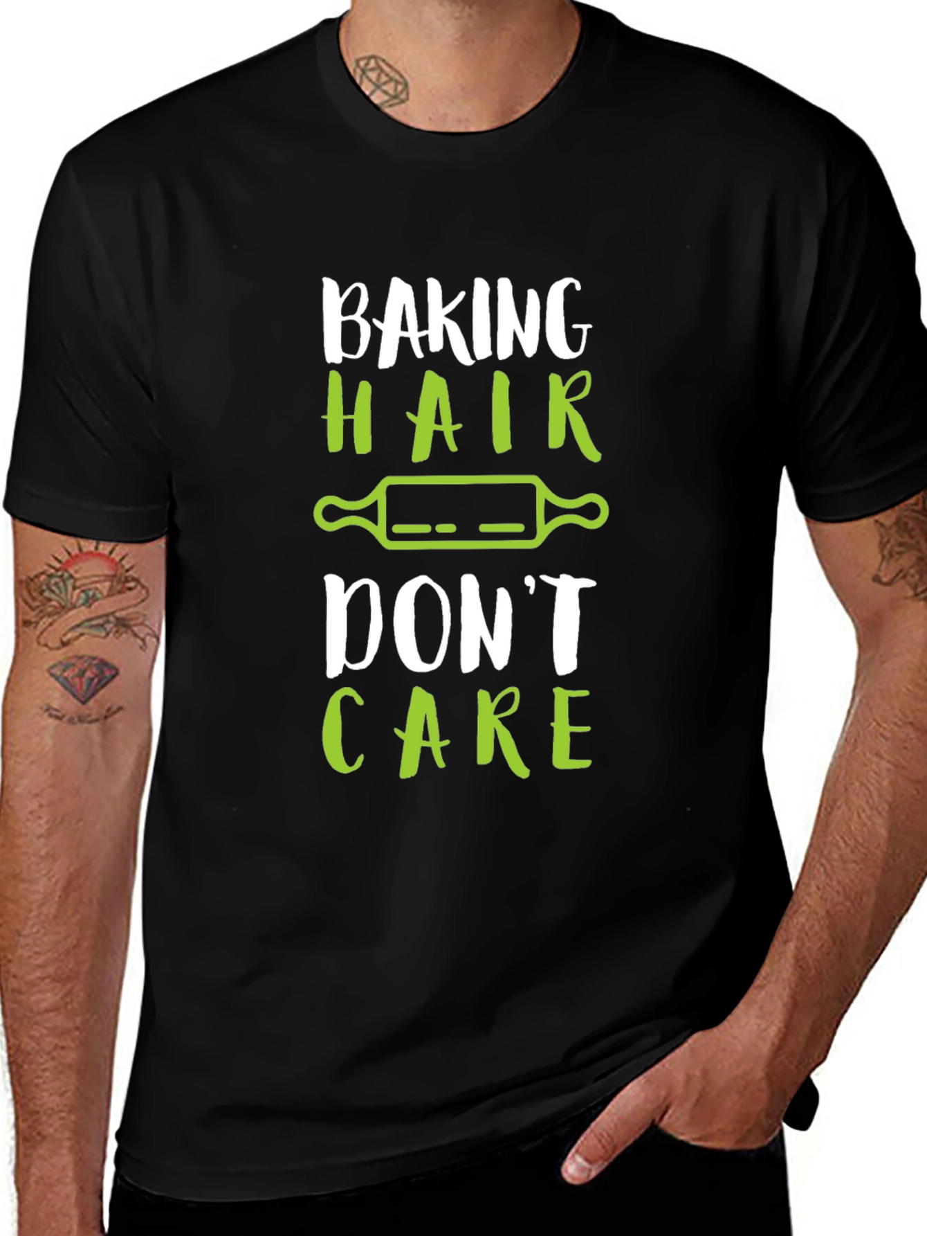 Variant 19 of Baking Hair Don't Care T-Shirt Funny Baker Shirt