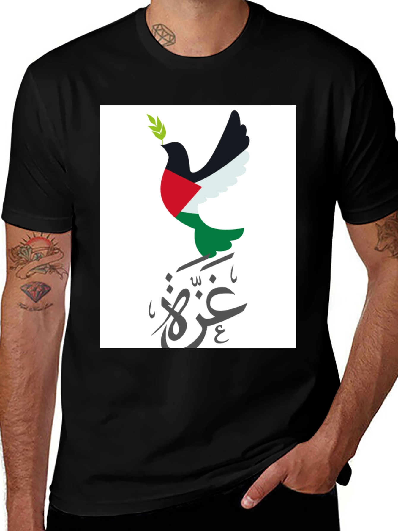 Palestine Peace Dove T-Shirt