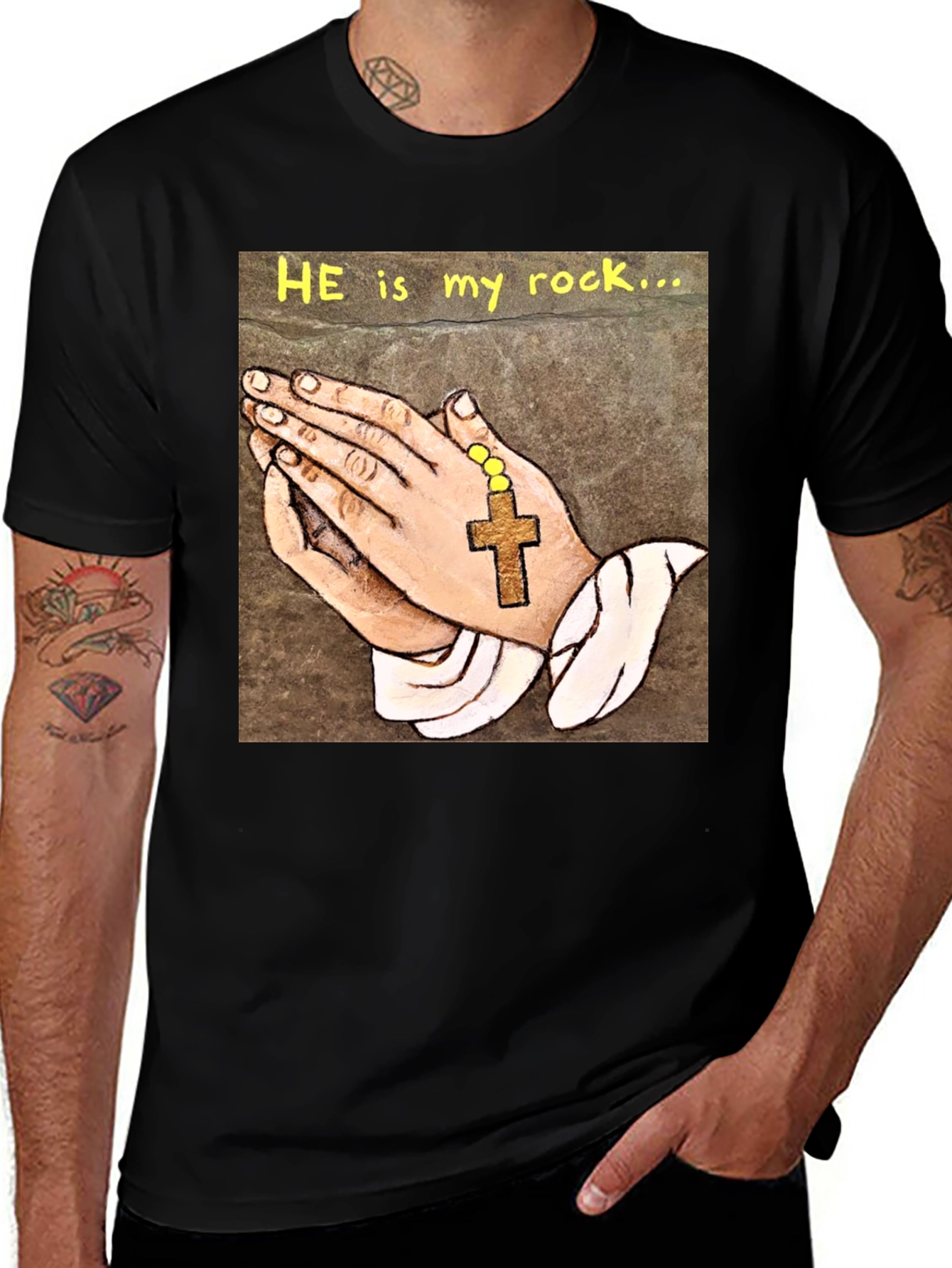 Faith T-Shirt - HE is my Rock