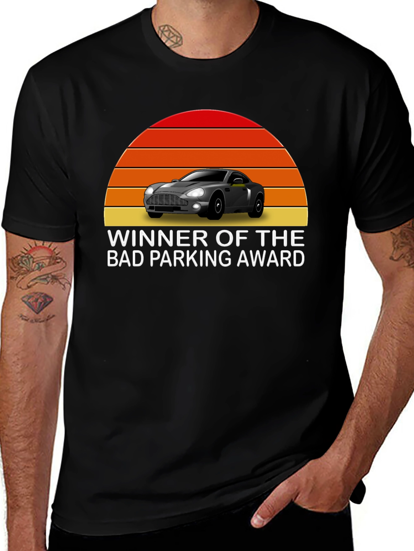 Variant 8 of Bad Parking Award Graphic Tee