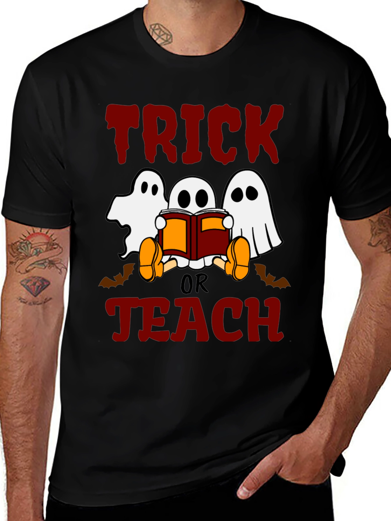 Trick or Teach Halloween T-Shirt