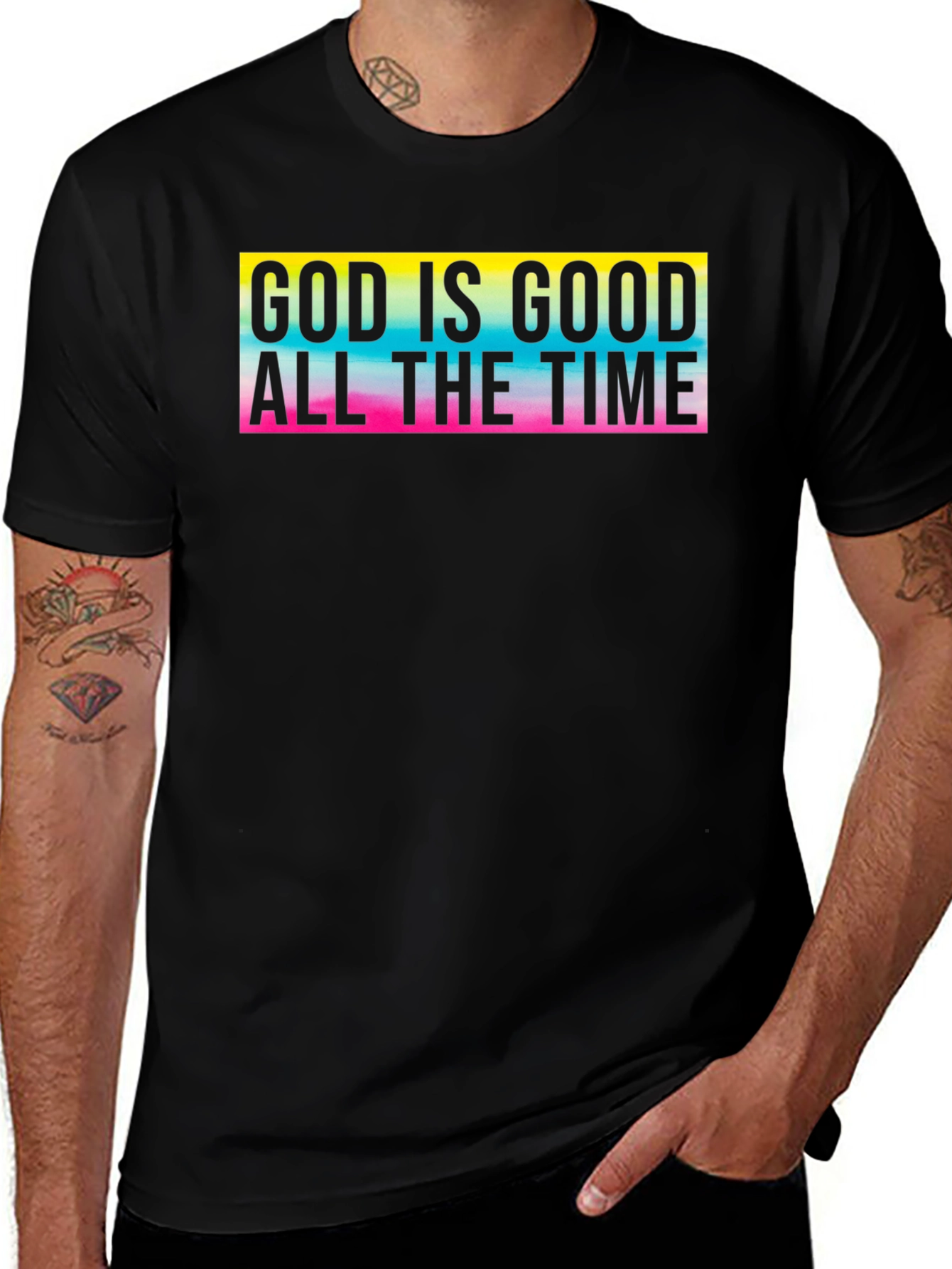 Variant 15 of God Is Good All the Time T-Shirt