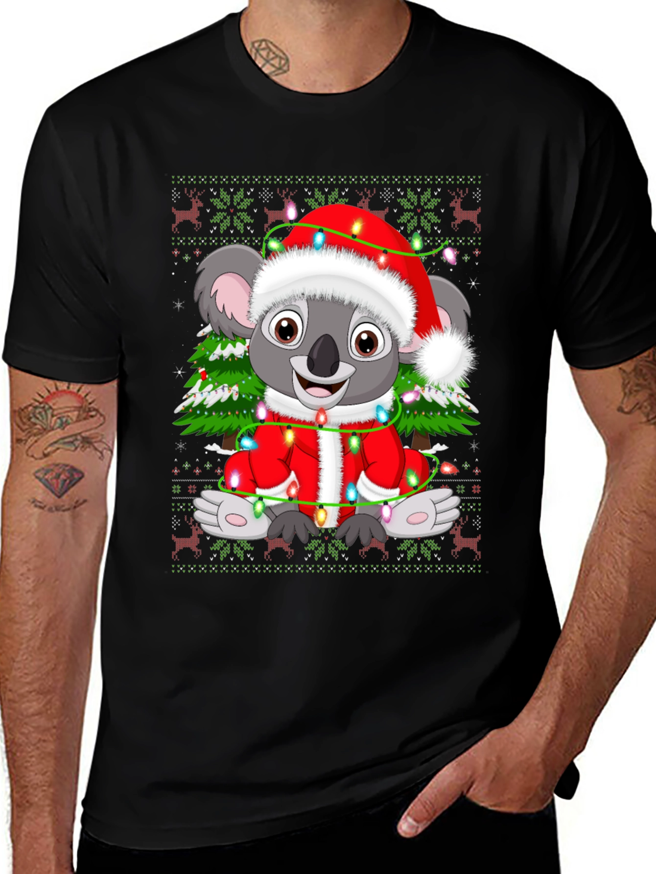 Christmas Koala T-Shirt: Holiday Animal Tee