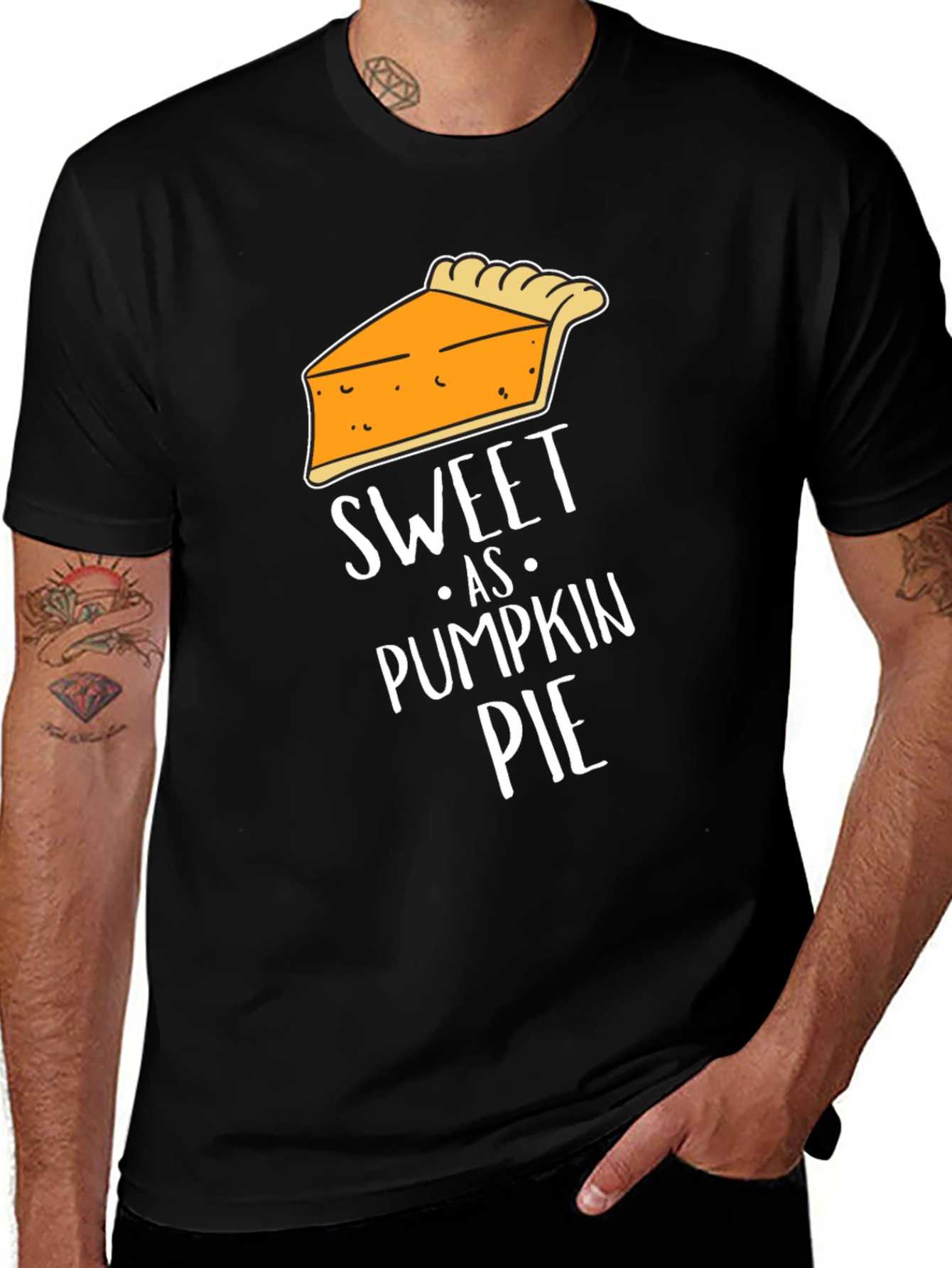 Variant 3 of Sweet As Pumpkin Pie Graphic T-Shirt