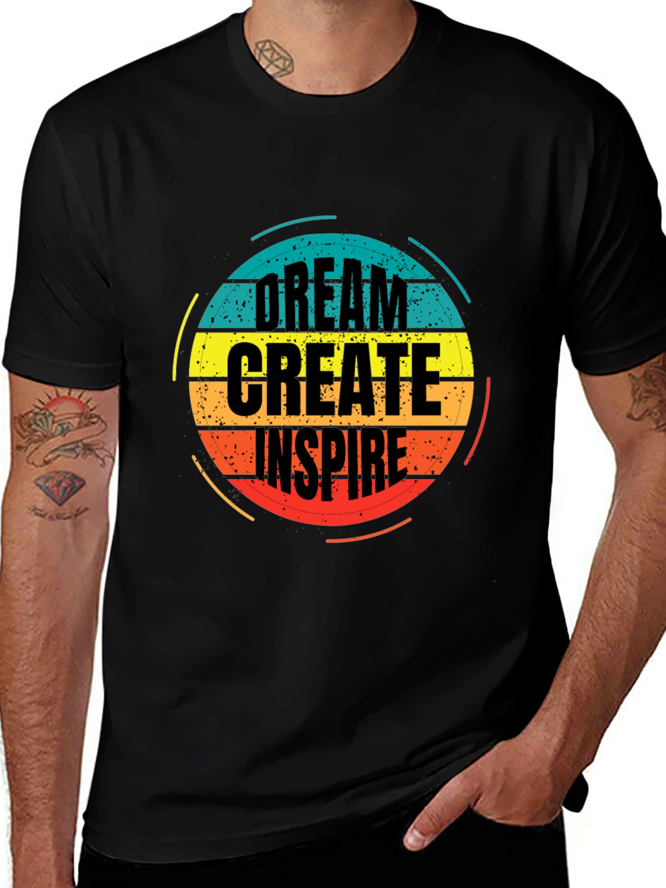 Variant 21 of Dream Create Inspire Graphic Tee