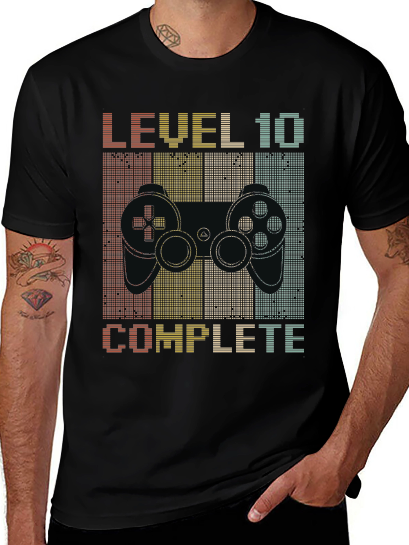 Variant 12 of Level 10 Complete Gamer T-Shirt