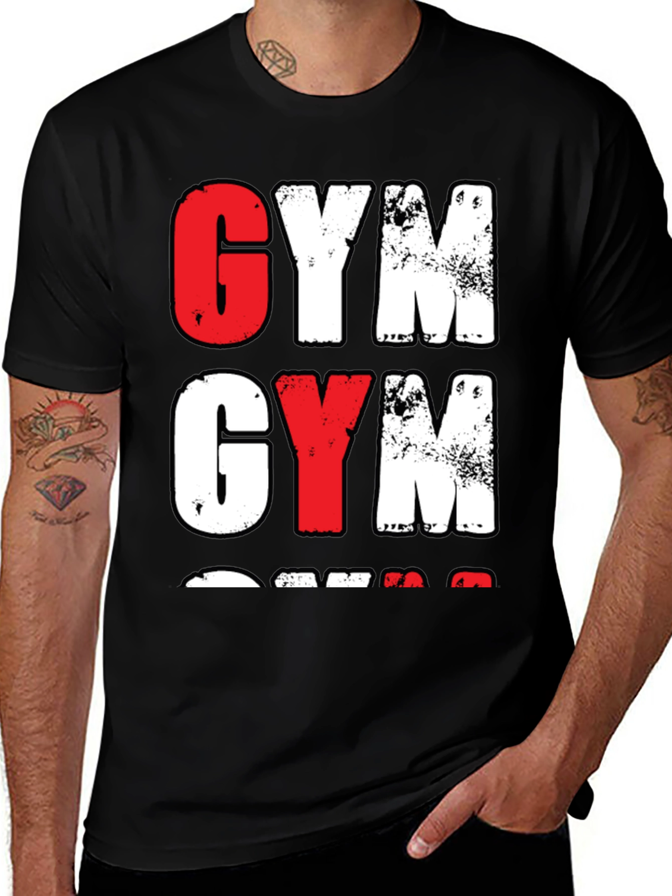 Gym T-Shirt - Motivational Workout Tee